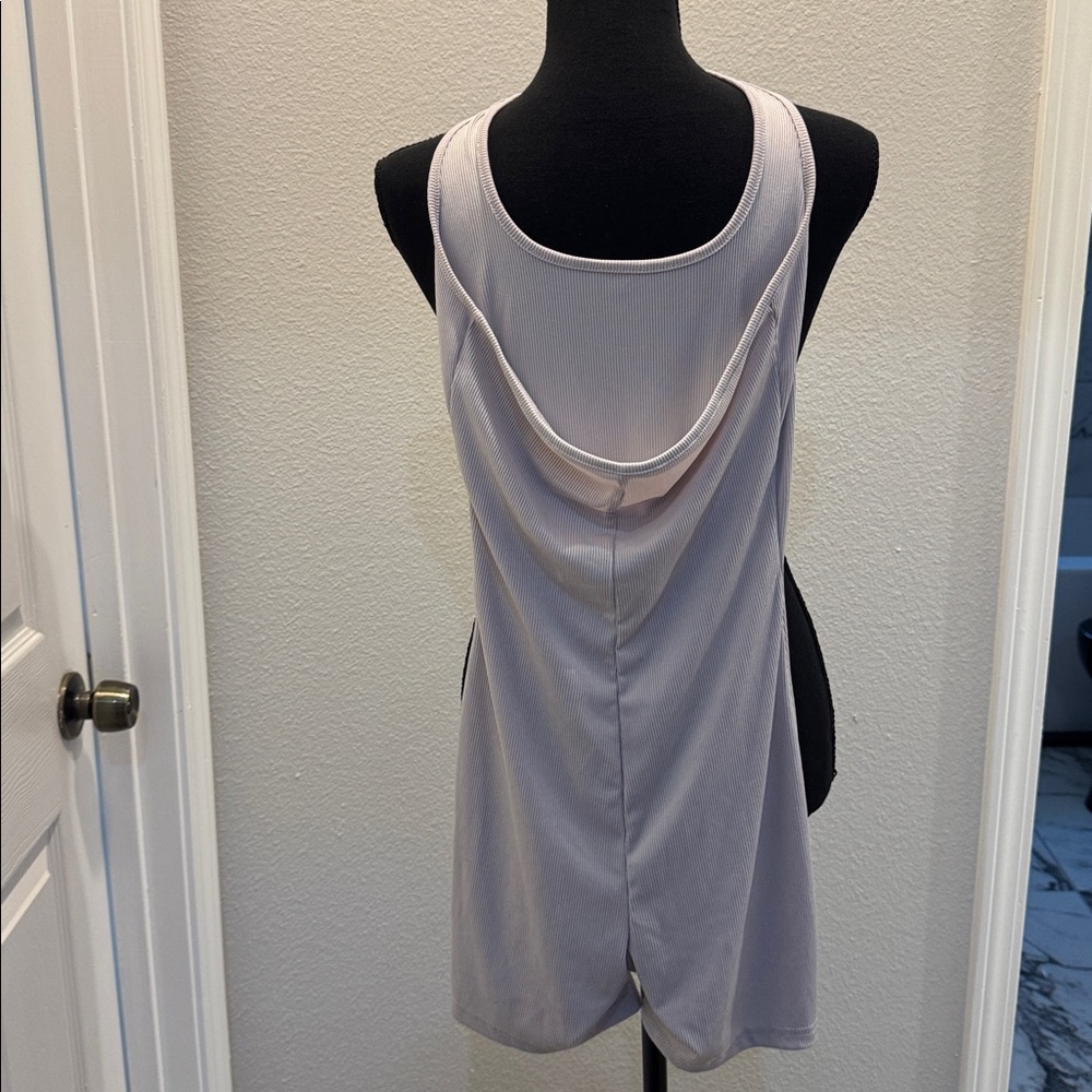Elegant Gray Jumpsuit - Picture 2 of 2